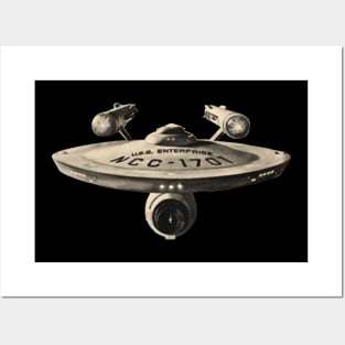 Vintage ncc 1701 Posters and Art